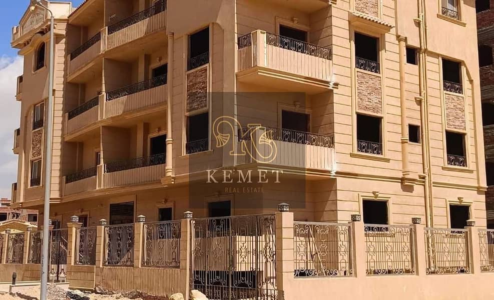 apartment for sale 180 m ready to move view graden prime location in  AL Andalus in new cairo 0