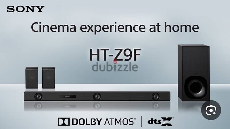 Sony HT-Z9F Soundbar Dolby Atmos 0