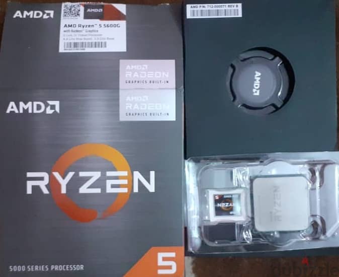 بندل رايزون بكارت مدمج RYZEN 5 5600G 4