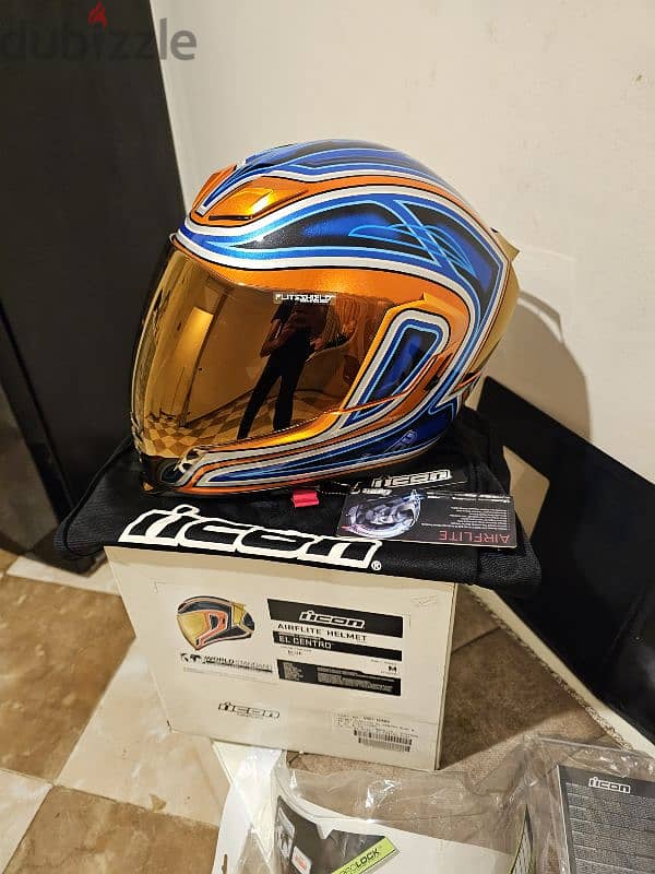 icon helmet brand new 2024 from USA  خوزة 11