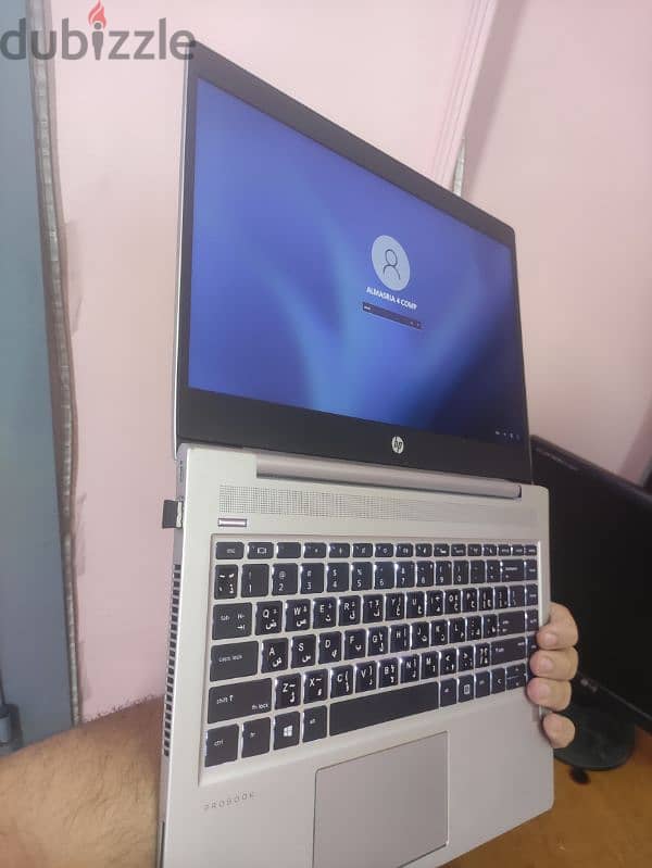 لاب توب HP ProBook G7 16ram 512ssd 8