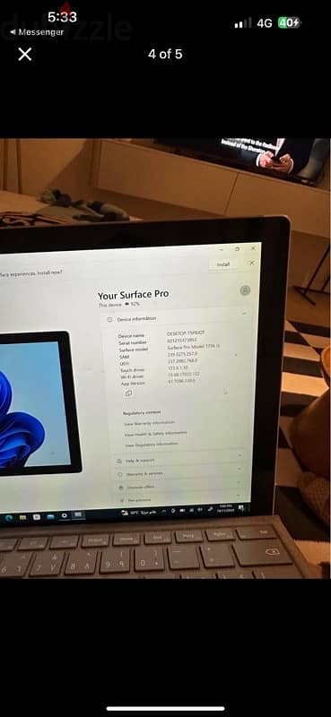 surface 5 pro 4