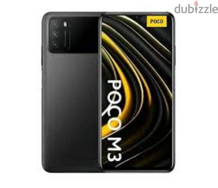 POCO M3 NEW BATTERY 6000 / 128 G / RAM 4 / TAKE 2 SIM + MEMORY CARD 1