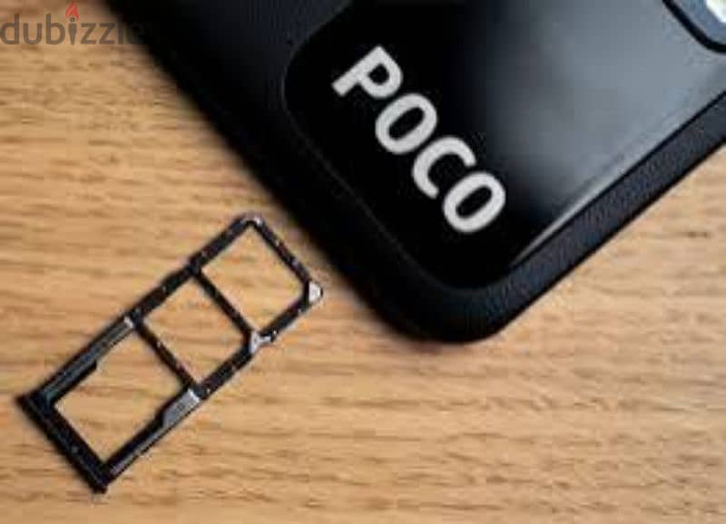 POCO M3 NEW BATTERY 6000 / 128 G / RAM 4 / TAKE 2 SIM + MEMORY CARD 2