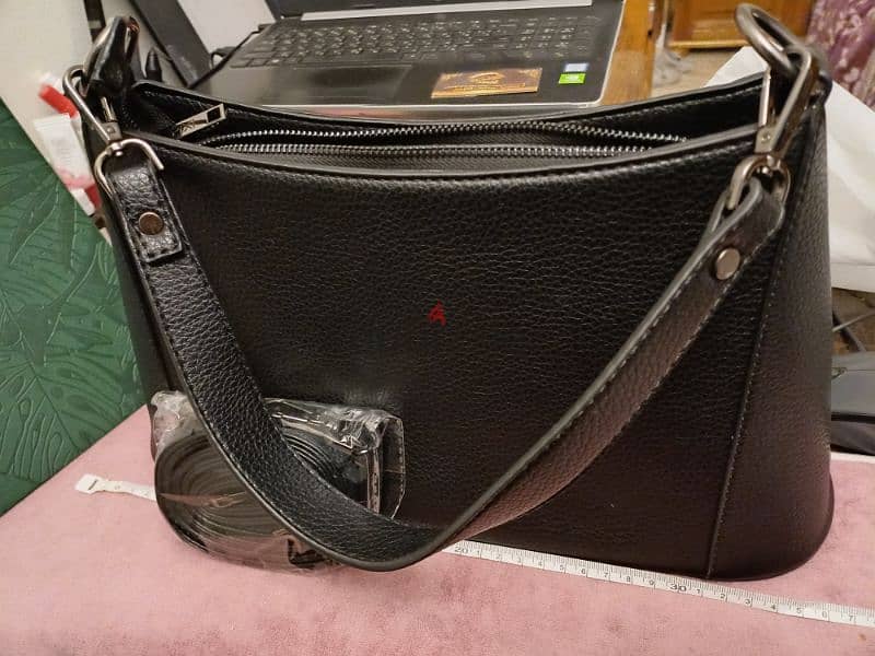 PIXI leather new handbag with optional cross 1