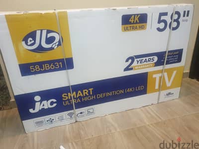 شاشة جاك 58 بوصة 4K UHD سمارت أندرويد