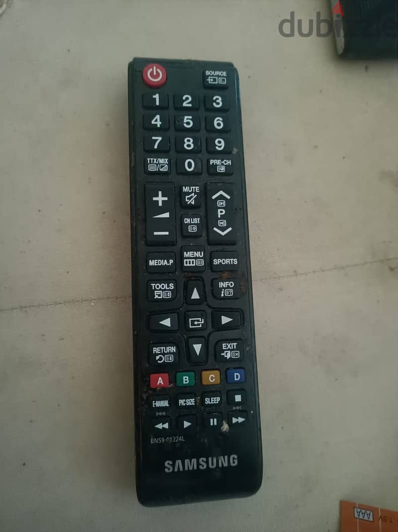 ريموتات  كنترول  متنوعة Samsung remote 1