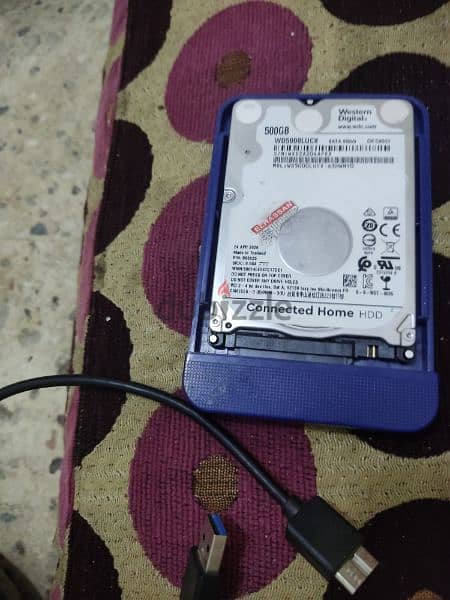 hard disk 500gb+USB 3 port 0