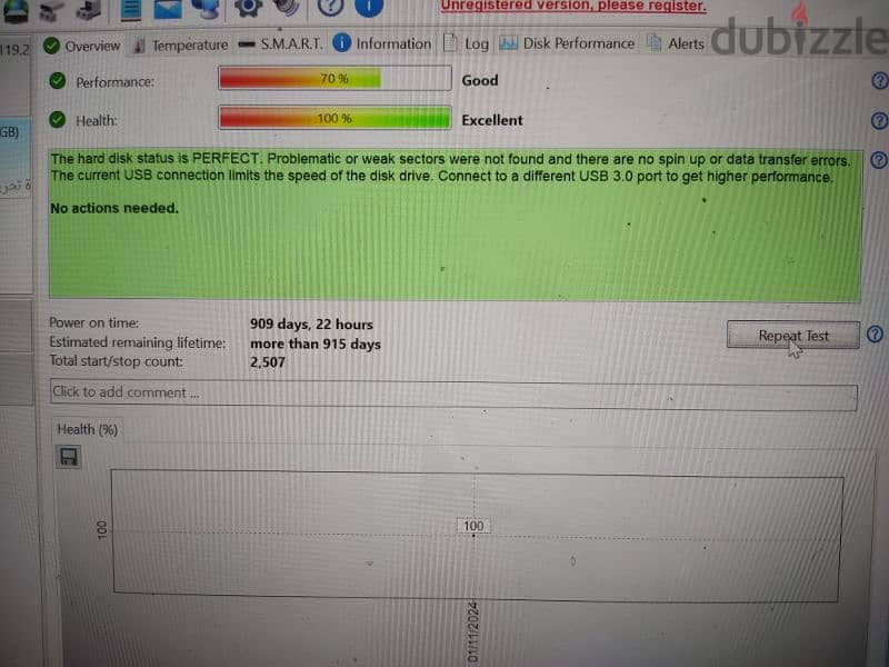 hard disk 500gb+USB 3 port 1