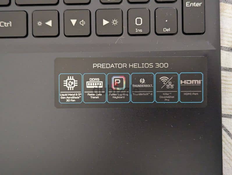 Acer predator Helios 300 Gaming laptop 5