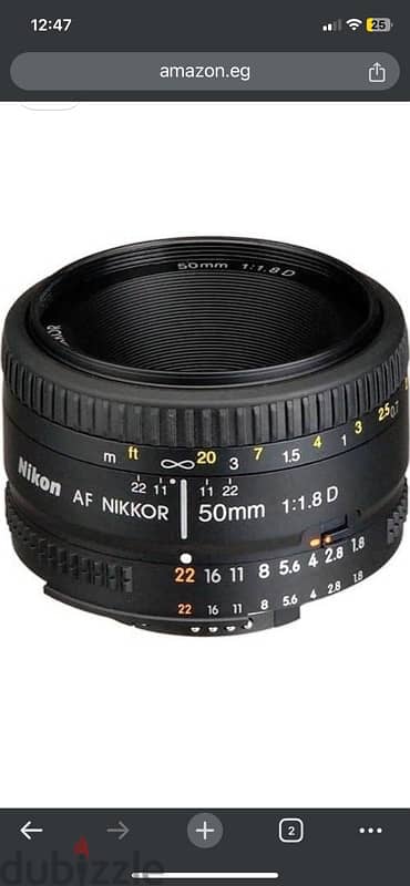 Nikkon lenses : 18-55 mm + 50 mm