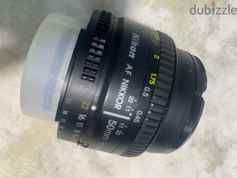 Nikkon lenses : 18-55 mm + 50 mm 1