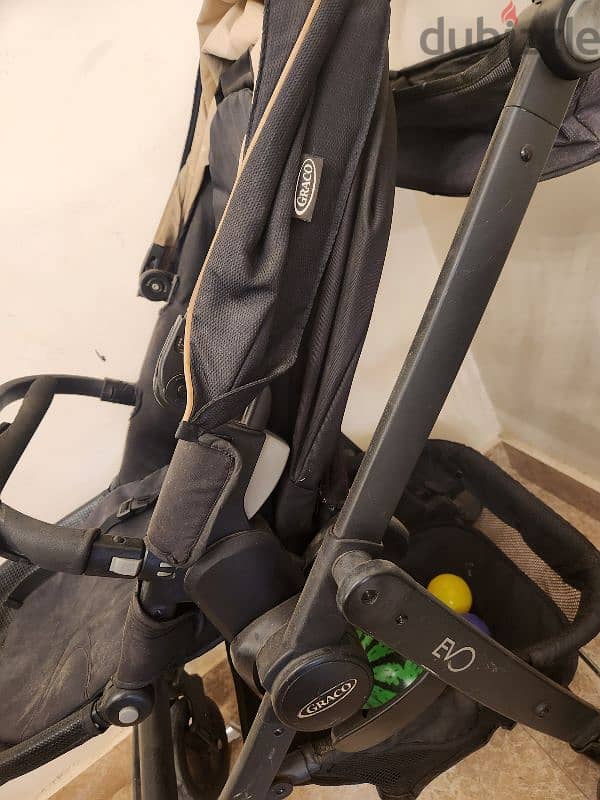 graco evo stroller 2