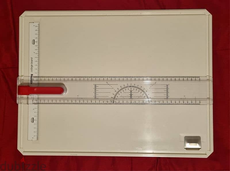 Rotring A3 engineering drawing board with triangles 1