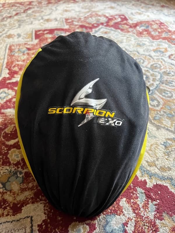 Scorpion helmet exo 1400air Solid small 3