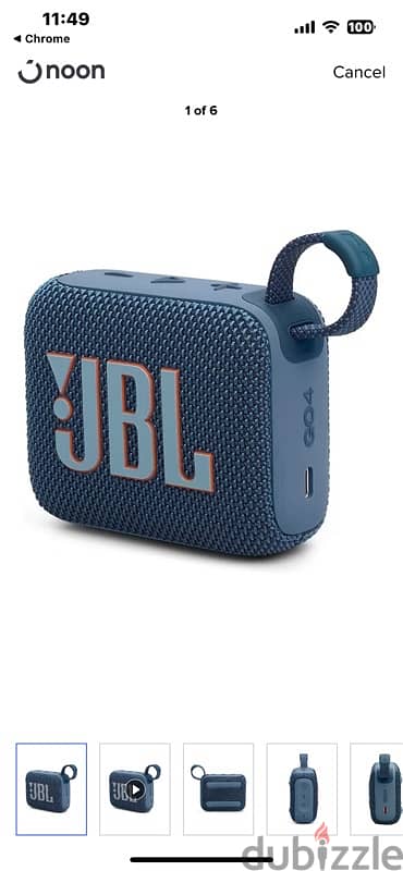 JBL Go 4 Bluetooth speaker protable