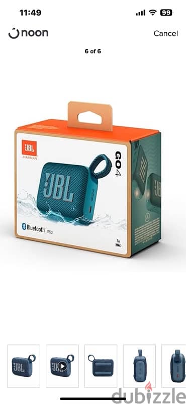 JBL Go 4 Bluetooth speaker protable 4