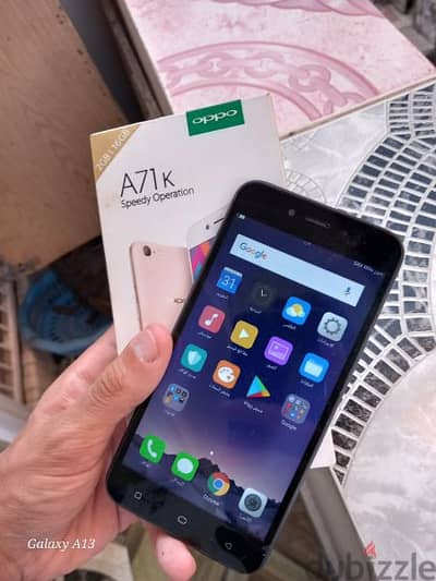 موبايل oppo a71k استعمال خفيف جدا متفتحش قبل كدا مغير باغة فقط