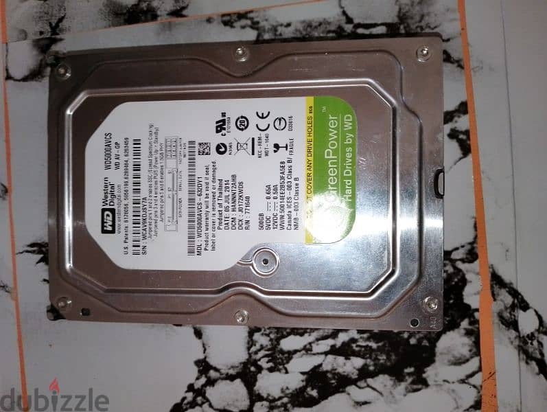 هارد ديسك hdd 500g 2