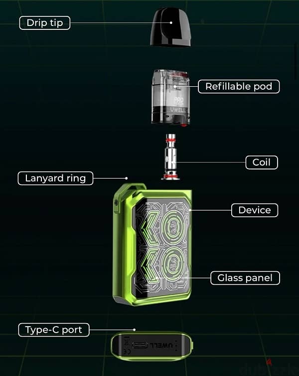 Caliburn GK2 Pod coco | بود كاليبرون كوكو 10