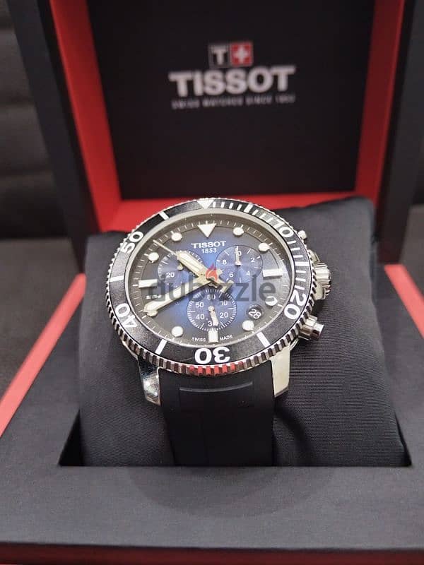 ساعة Tissot اصلي بالعلبة كسر زيرو بدون خدش 1