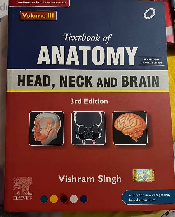 كتاب anatomy for medical students 1