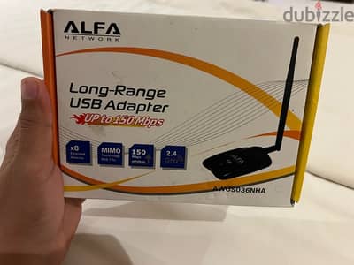 كارت واي فاي ألفا نتورك   Alpha Network Wifi Adapter