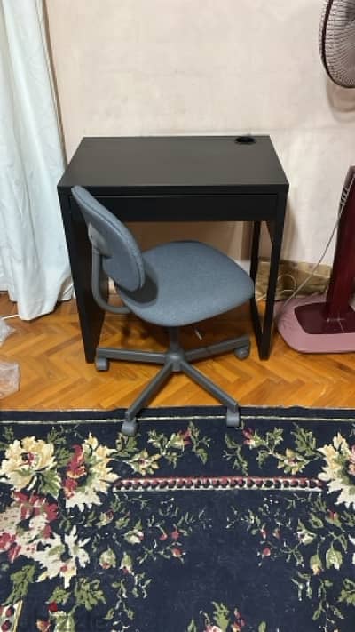 Used IKEA Office Desk and Chair for One Year