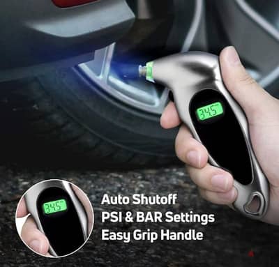 Tyre Air Pressure Gauge Meter مقياس ديجيتال لضغط الاطارات