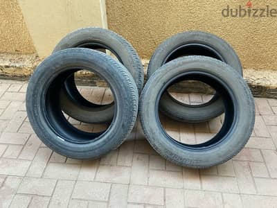 4 Bridgestone 205/55/R16 used