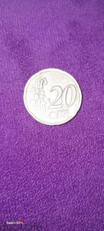 يورو 20 سنت سنه 1999 1