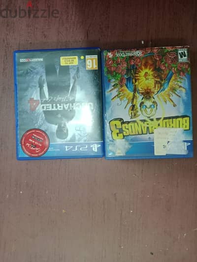 uncharted and borderlands ps4