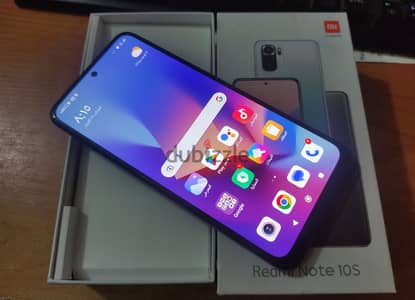 Redmi Note 10S 128 / 6+5 شاومي ريدمي نوت 10 اس بكل مشتملاته لسرعة بيع