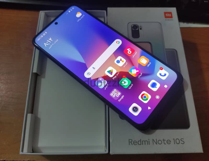 Redmi Note 10S 128 / 6+5 شاومي ريدمي نوت 10 اس بكل مشتملاته لسرعة بيع 8