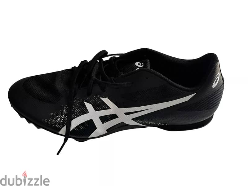 ASICS HYPER MD 7 | Unisex | Black/White | Unisex Track And Field Shoe 2