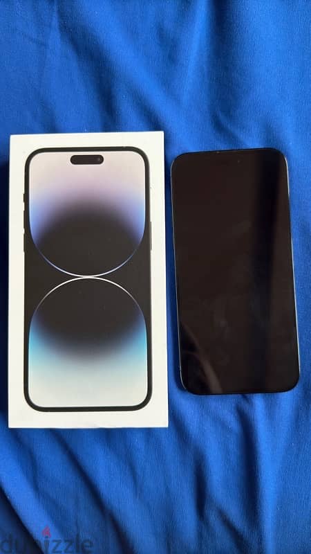 iPhone 14 Pro Max 256gb black (no scratches بدون خدوش) 0