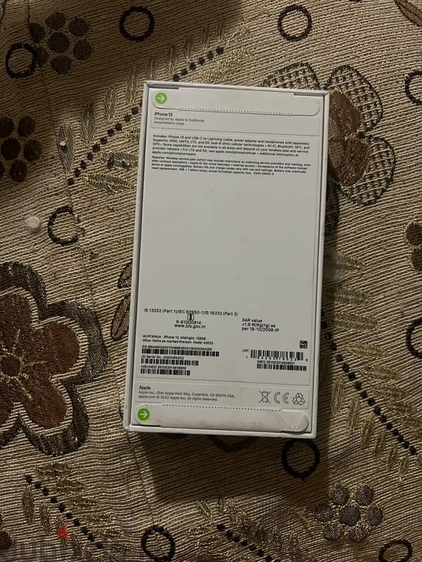 iphone 13 128g new ايفون ١٣ ١٢٨ جيجا جديد متبرشم زيرو 1