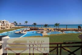 3-room chalet for sale directly on the sea in La Vista, Ain Sokhna - ready to move 0