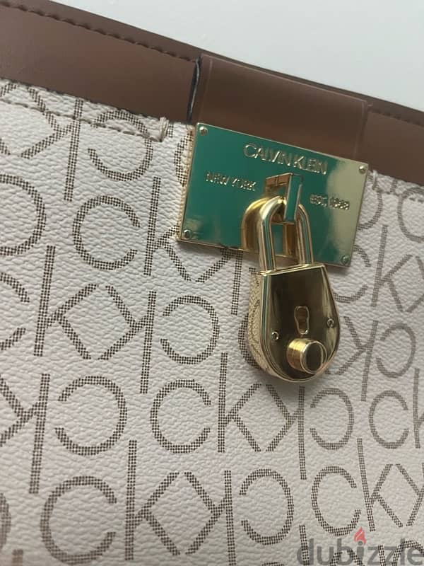 Original Calvin Klein creme bag 2