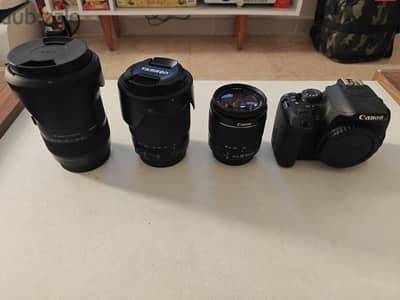 CANON 700D + LENSES