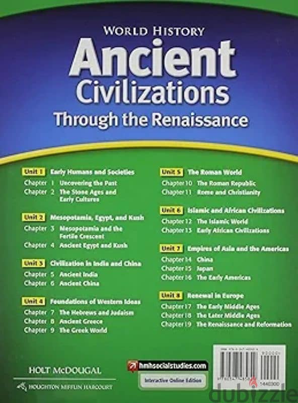 World History: Student Edition Ancient Civilizations 1