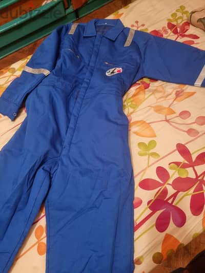 افارول ازرق مبطن Overall Kit Blue