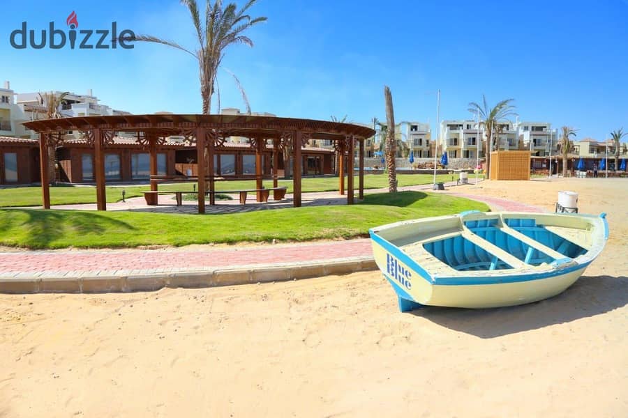 Chalet for sale 3BRS fully finished And ( READY TO MOVE ) minutes from Porto Sokhna in BlueBlue 8