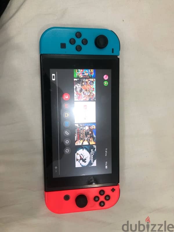 نينتيندو سويتش معدل مع ميموري ٦٤ جيجا Nintendo  switch 8