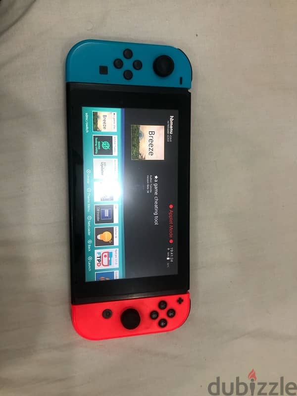 نينتيندو سويتش معدل مع ميموري ٦٤ جيجا Nintendo  switch 9