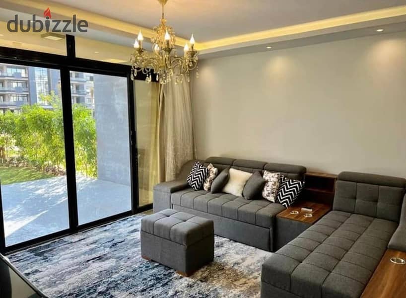 Apartment 3-rooms  Ready to move for sale in Azad Compound New cairo 1