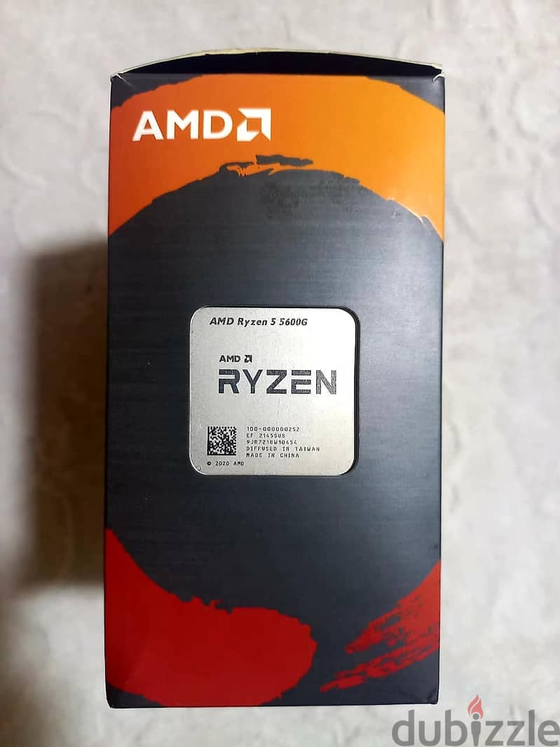 بروسيسور Ryzen 5 5600G بوكس مش تراي ضمان محلي اوبن بوكس بكارت داخلي 1