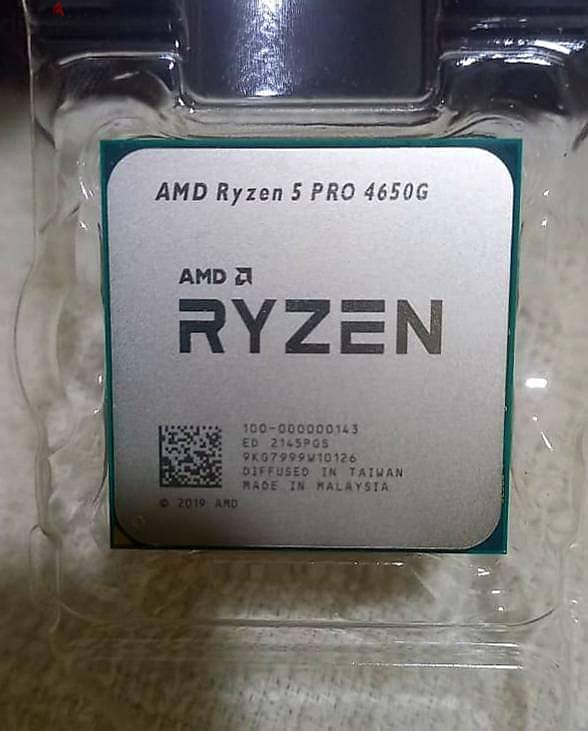 بروسيسور Ryzen 5 4650G تراي ضمان محلي بكارت شاشة مدمج 1