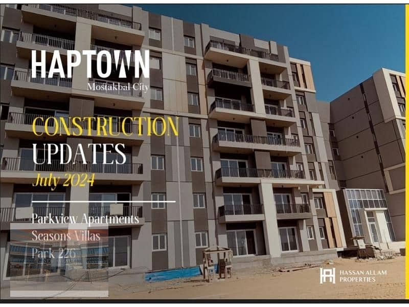 under market price apartment open view overlooking landscape (Double view) with installments till 2026 delivery 3 months 5