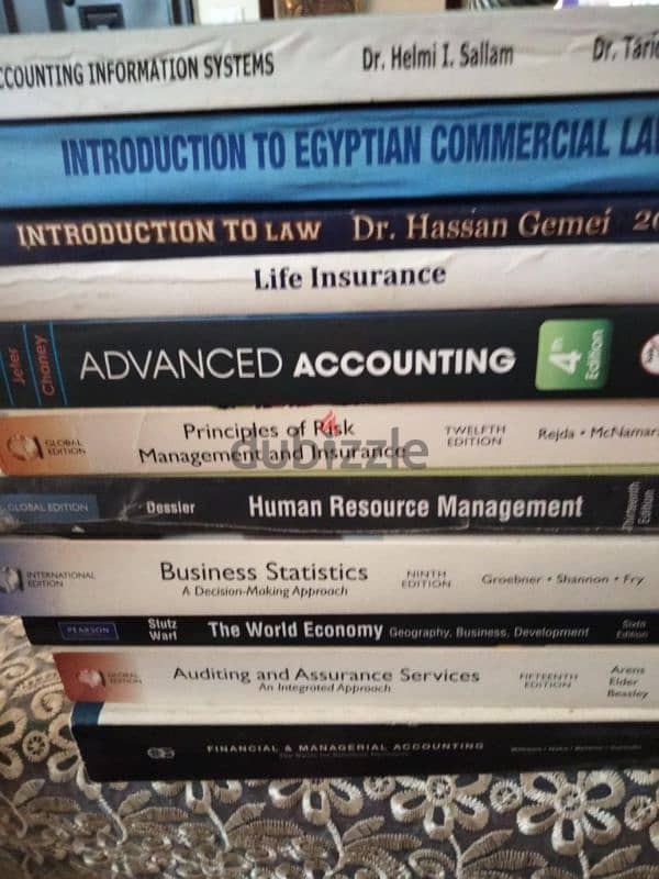 books for faculty of commerce English Department Cairo University 2